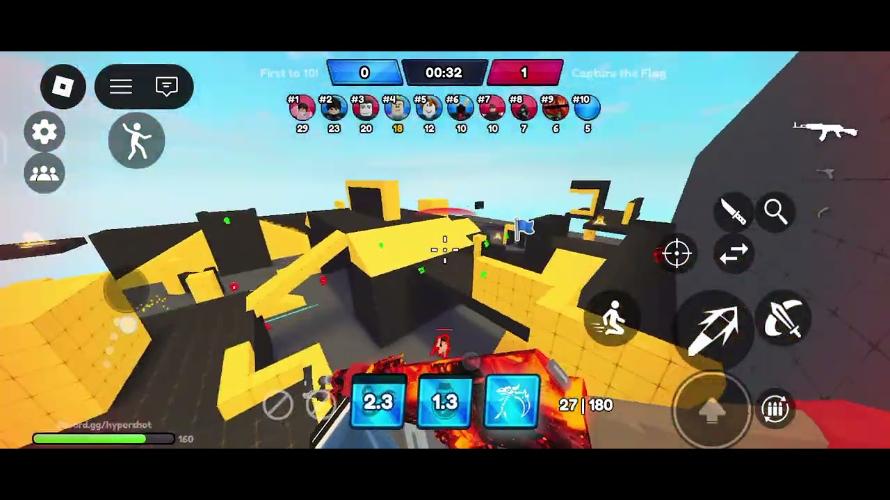 Playing hypershot