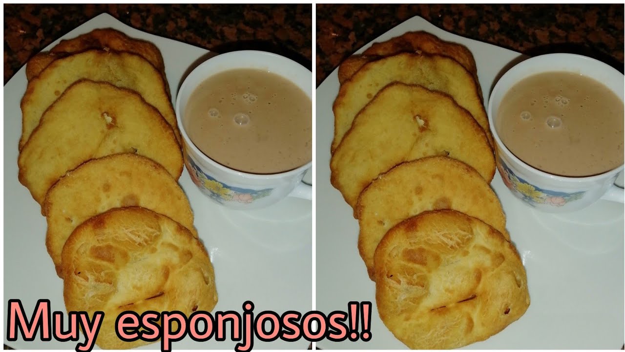Yaniqueques esponjosos