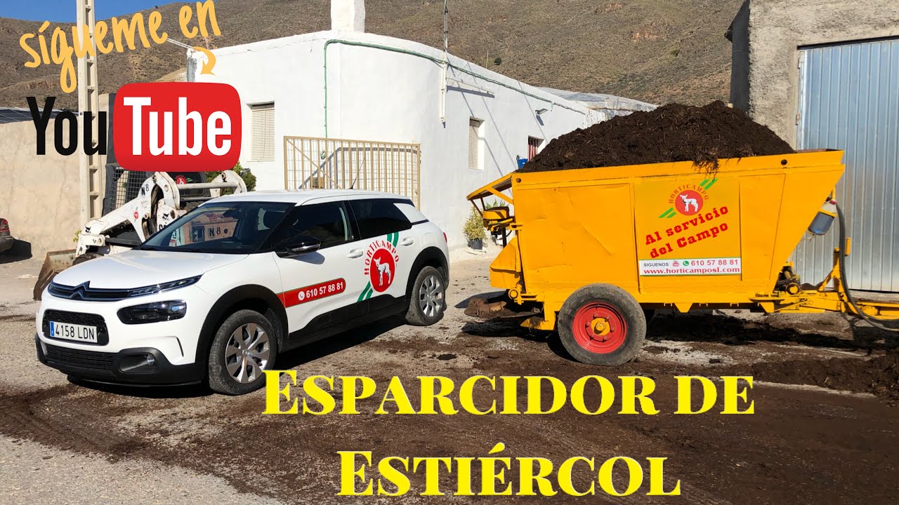 Remolque Esparcidor de estiércol suspendido