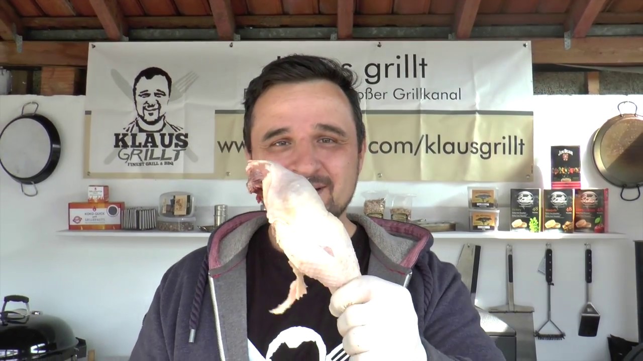 H&Uuml;HNERKEULE richtig entbeinen - GRILLGRUNDLAGEN --- Klaus grillt