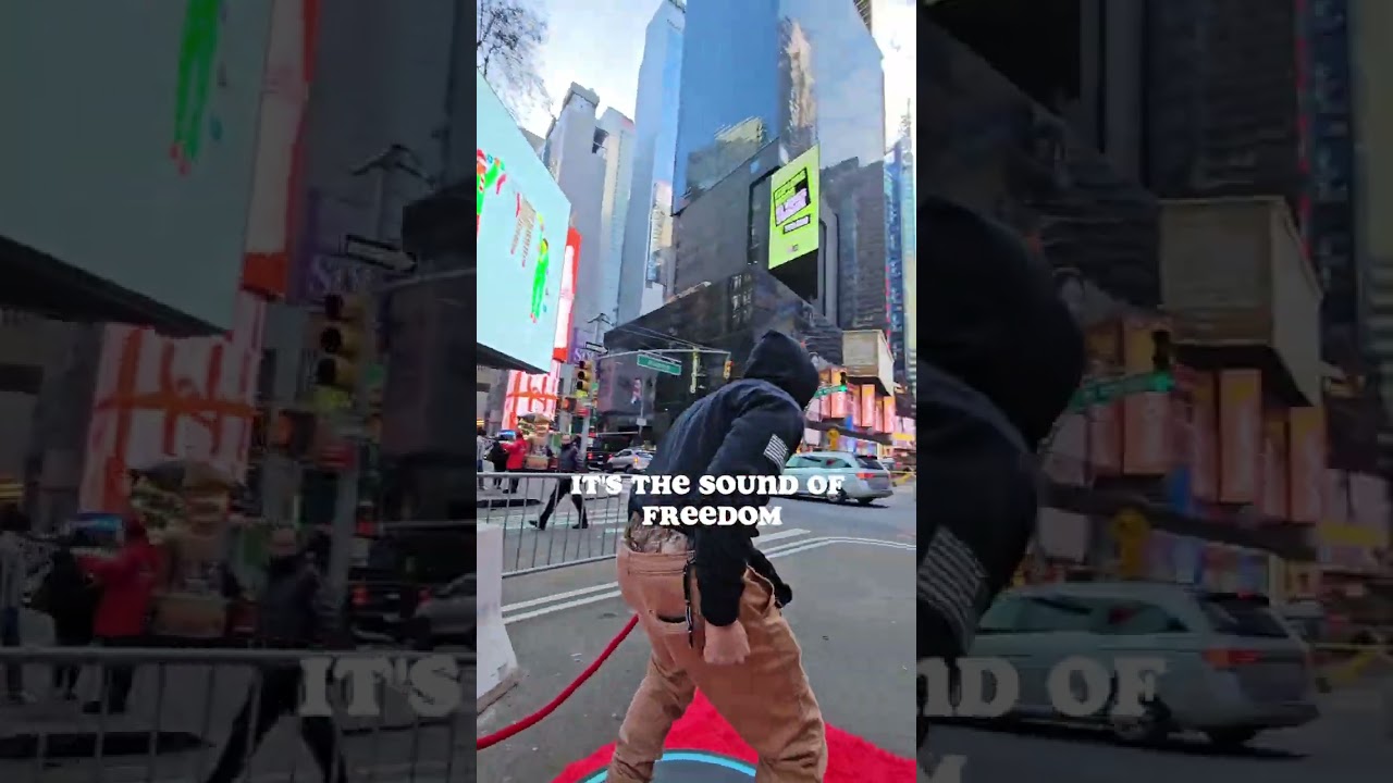 Meant To Be FREE (recorded in Time Square NYC)