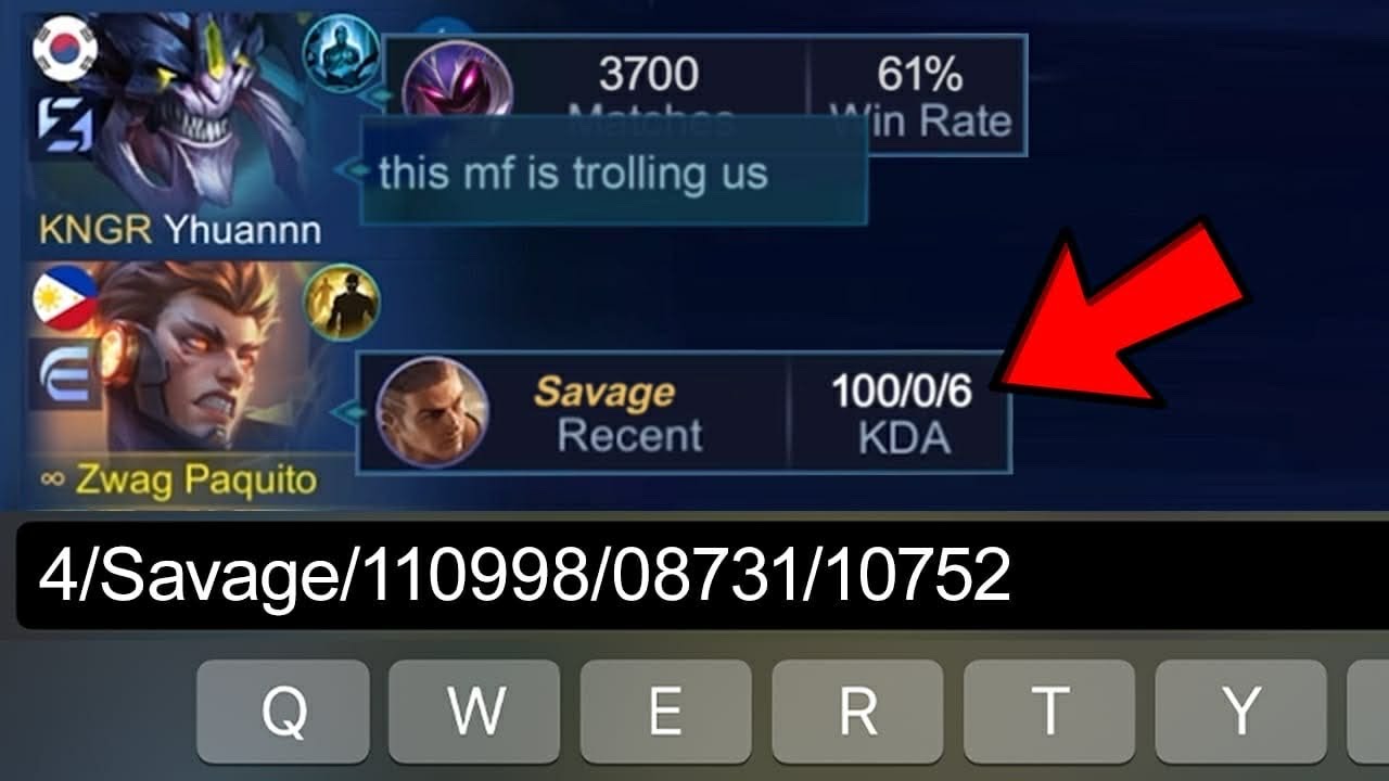 Эта шутка заставила мою команду уйти 😂 - Mobile Legends