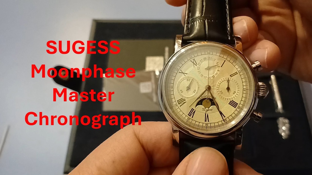 Sugess Moonphase Master Chronograph – лучшие по соотношению цены и качества механические часы с у...