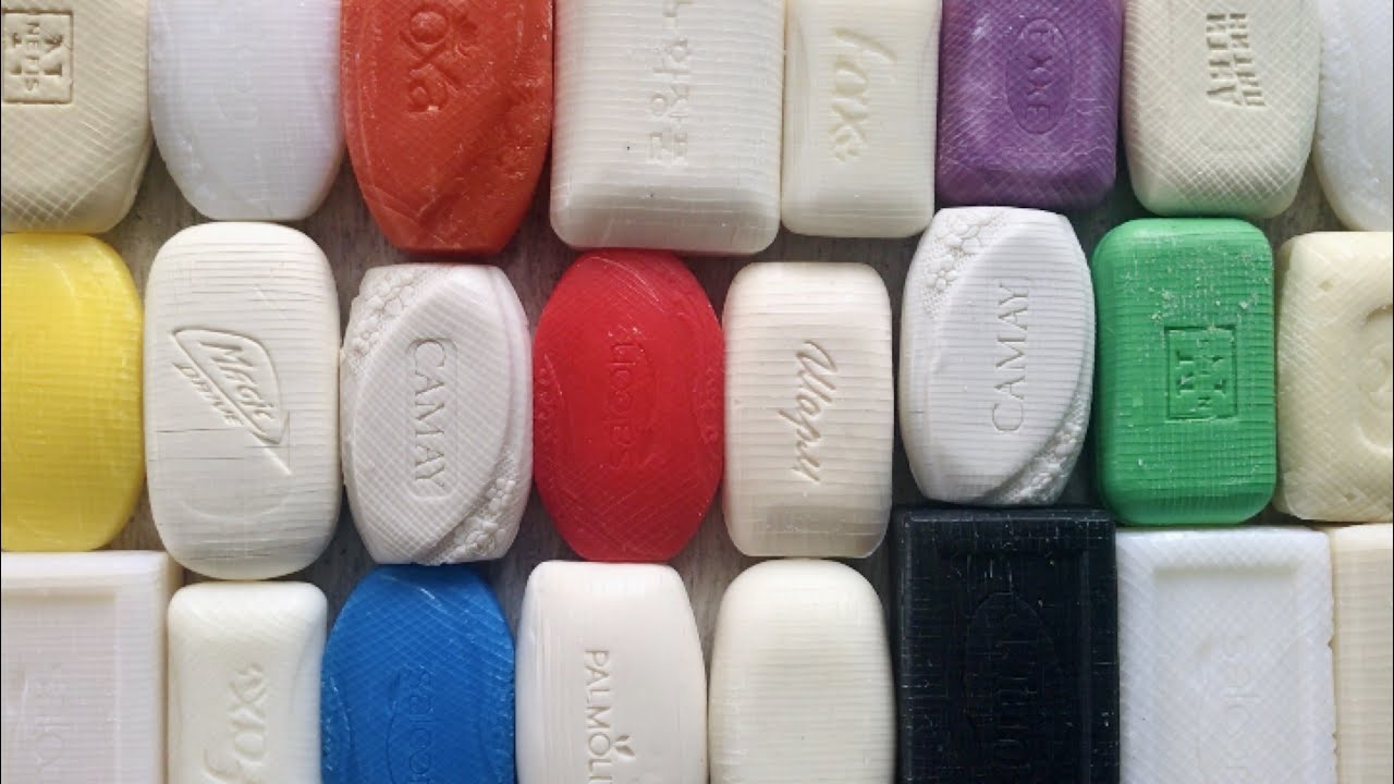 Cutting SOAP CUBES. Dry soap (crunch)/ASMR Video Relax # 391