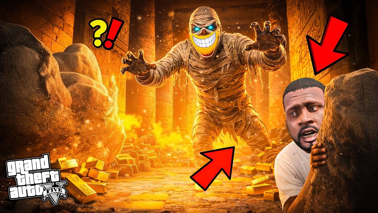 GTA 5 EVIL GREAT PYRAMID Attacked SHINCHAN in Escape GREAT PYRAMID  in GTA 5 Telugu Game