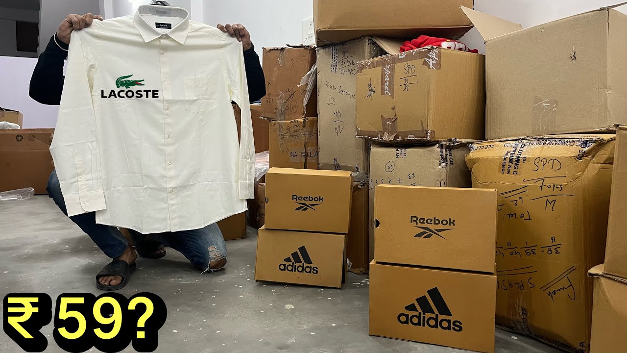 Cheapest Export Surplus Garments | 100% Original | Adidas, Lacoste, Tommy