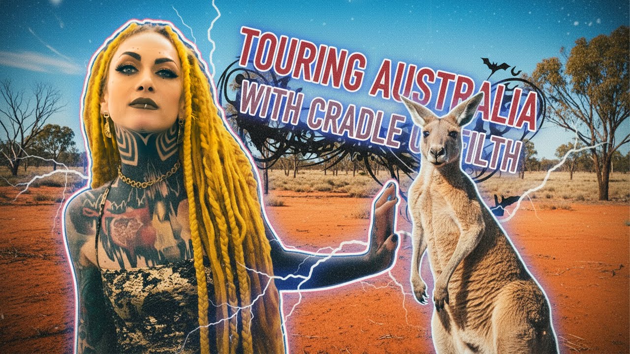 Touring in AUSTRALIA with Cradle of Filth | TOUR VIDEO