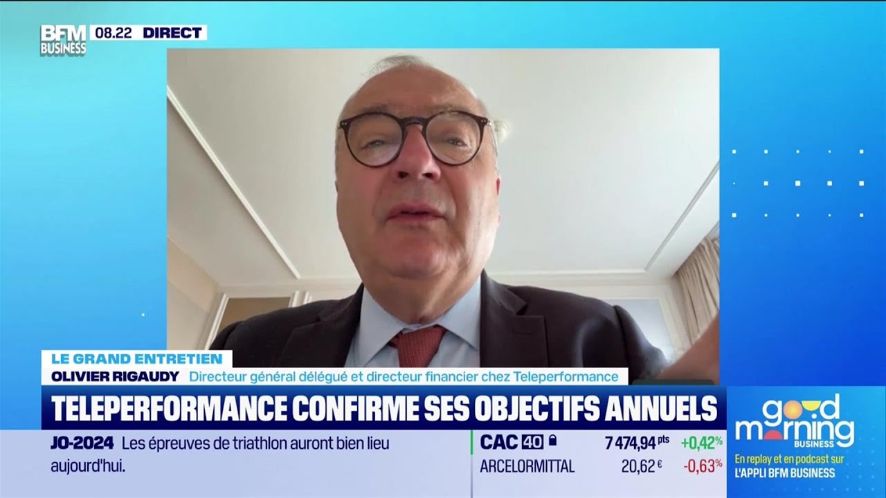 Olivier Rigaudy (Teleperformance) : Teleperformance confirme ses objectifs annuels