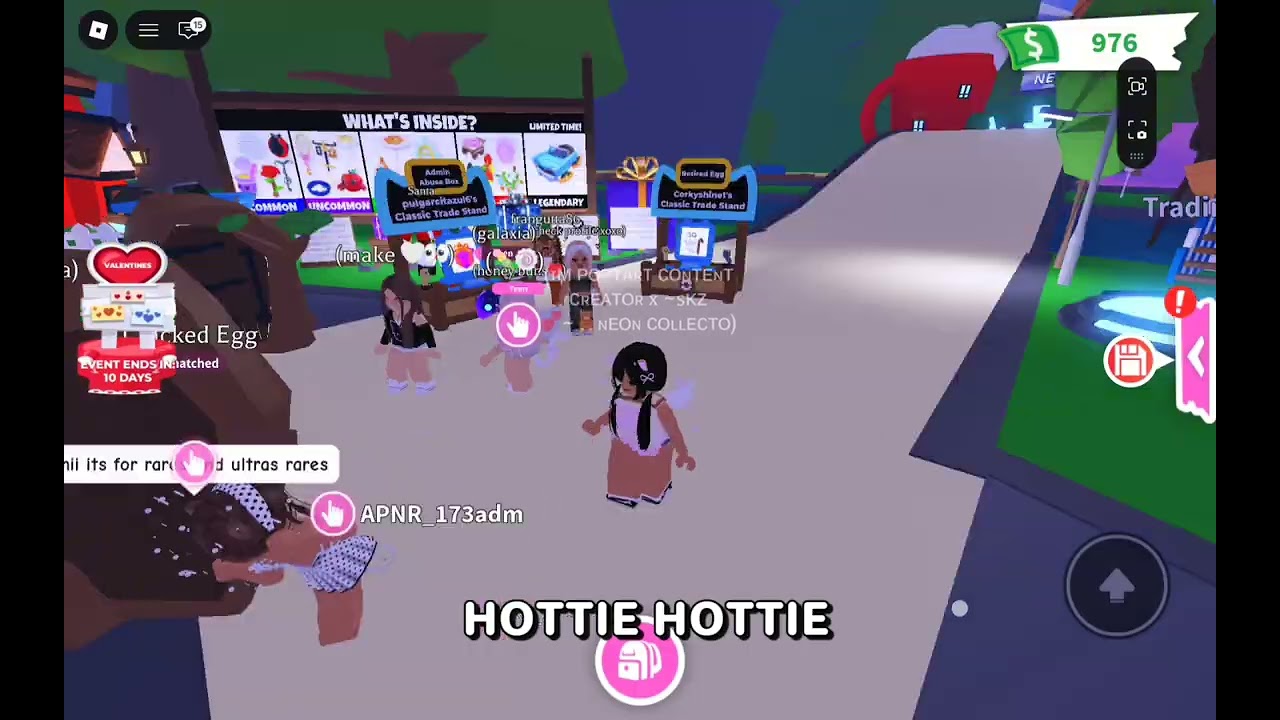 I tried TRADING in ADOPT ME with the voice CHANGER  *Again* 