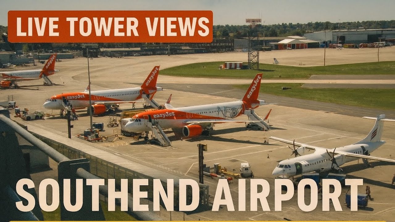 LIVE from the Tower: Southend Airport Live - Jersey Route Launch - 20th November 2025