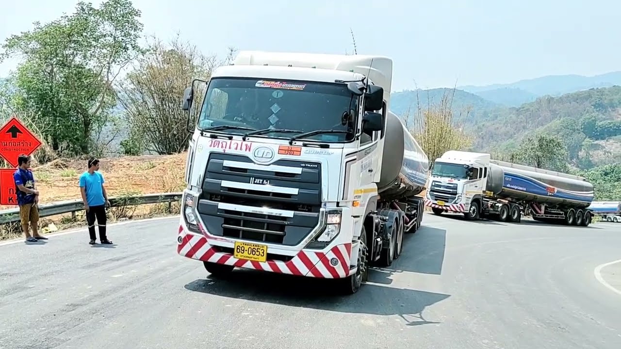สะดุดแล้วเป็นเรื่อง UD Trucks 390 HP งานยาว