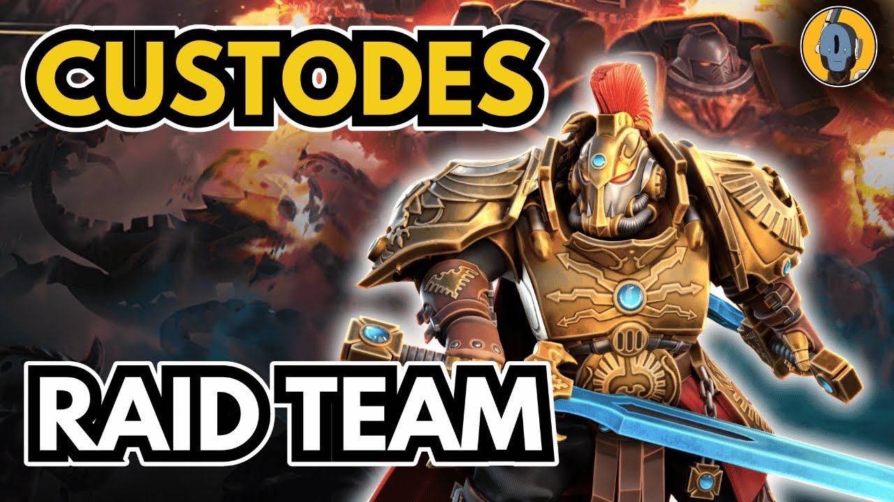 Custodes Raid Team - The new meta is here!
