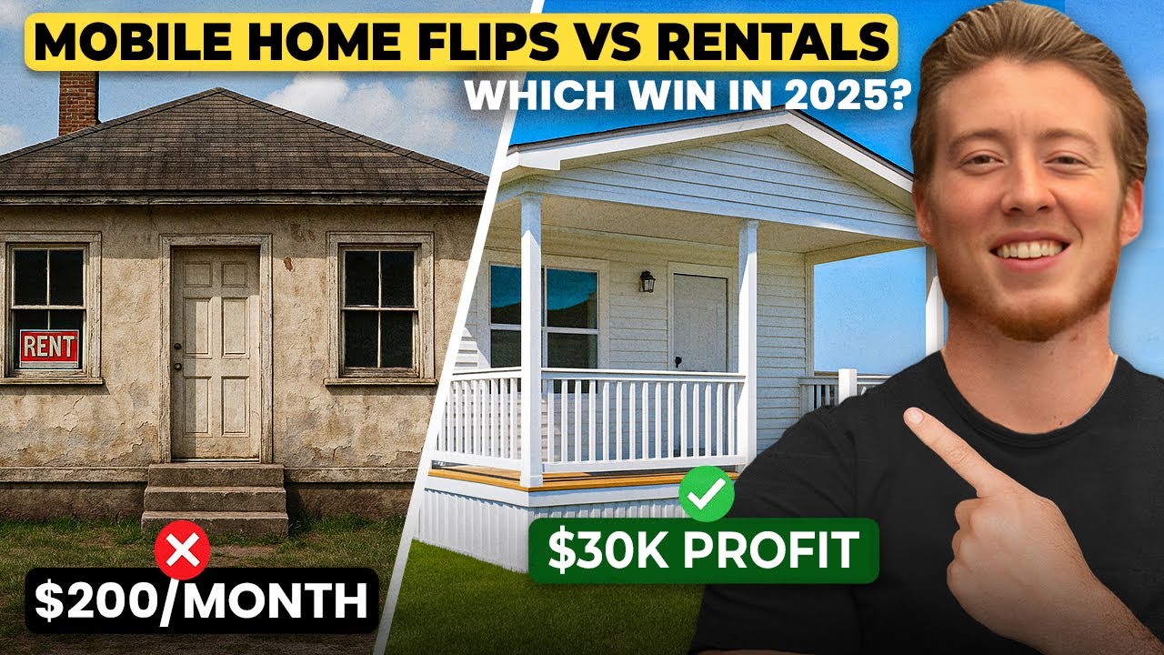 Mobile Home Flipping vs Rental Properties: Which Makes More Money?
