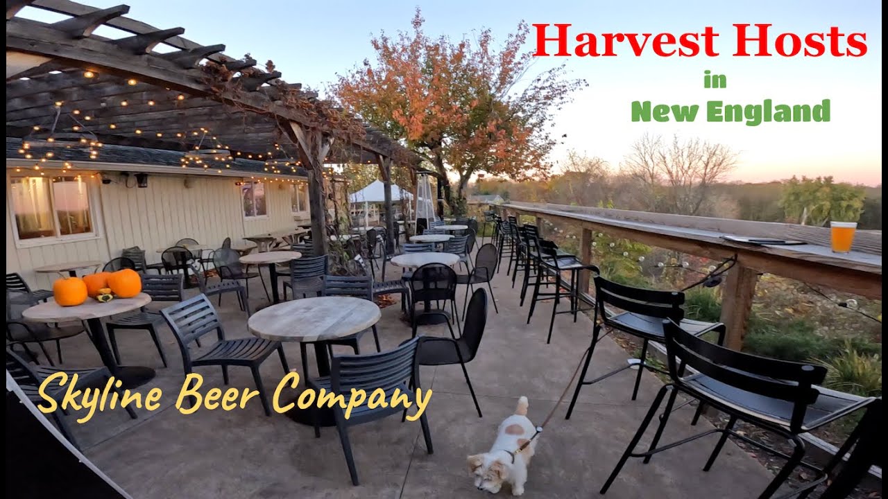 Harvest Hosts overnighter | Skyline Beer Company #rvlife #vanlife