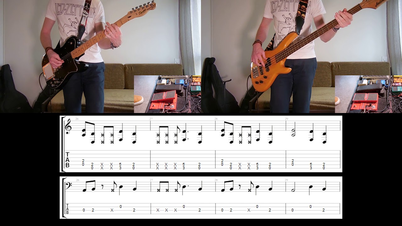 Rage Against The Machine - Calm Like A Bomb Guitar & Bass cover with tabs
