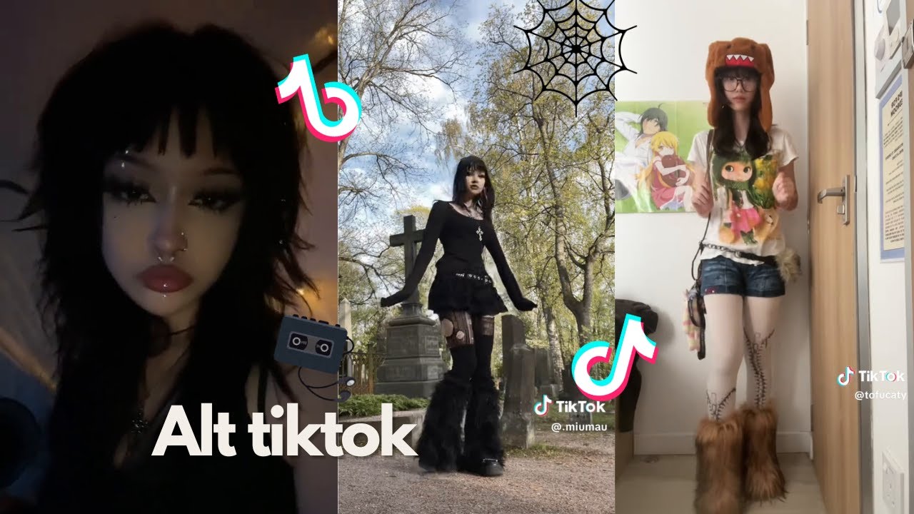 Alt tiktok compilation 11 🥀⛓️ #alt #goth #alternative #grunge #gothic