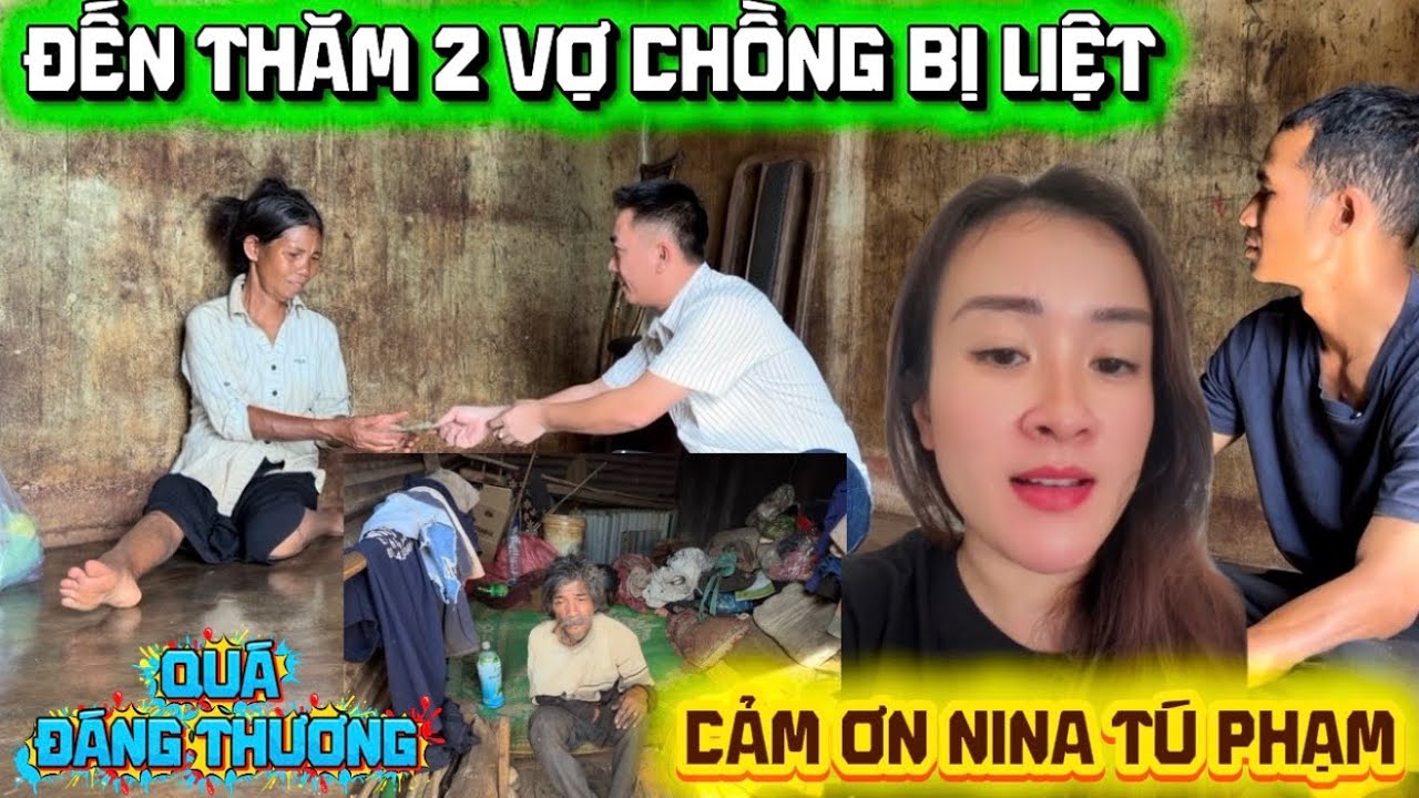 Навещаю парочку парализованных людей. Так жалко. Спасибо @ninatupham #thanh0000