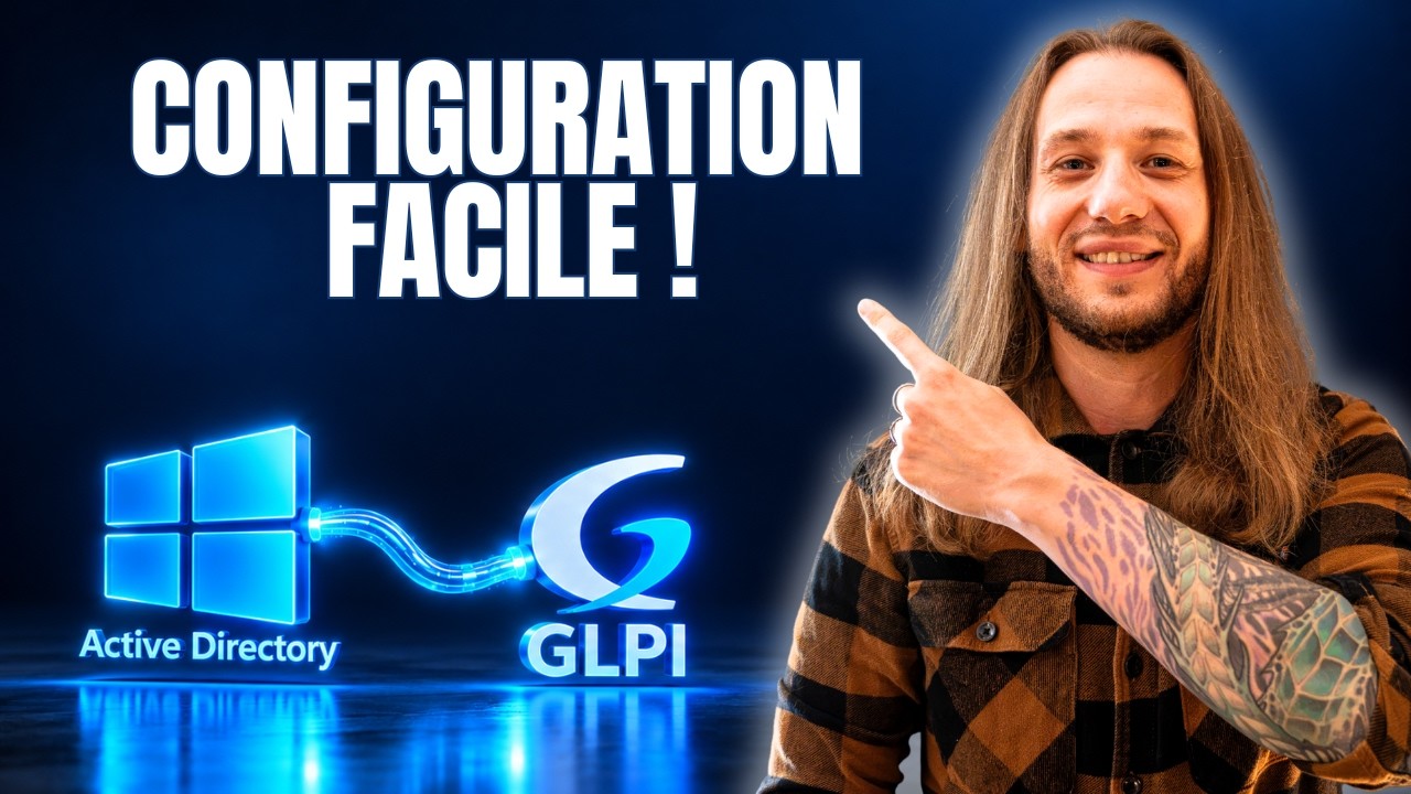 AUDIO FR – GLPI 10 - Liaison LDAP Active Directory - Inventaire par GPO sans script #GLPI #ldap