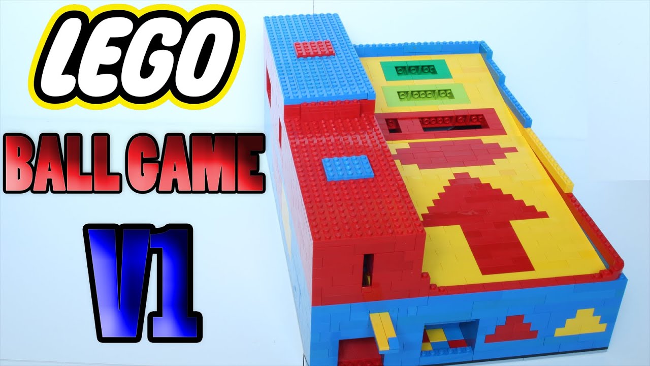 LEGO Ball Game (Skeeball) V1 UNIQUE IDEA!