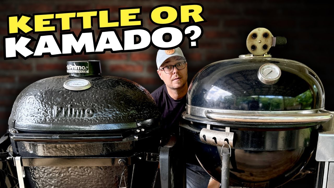 Weber Kettle or Ceramic Kamado?? You DECIDE - Looking at the Weber Summit vs a CERAMIC Grill