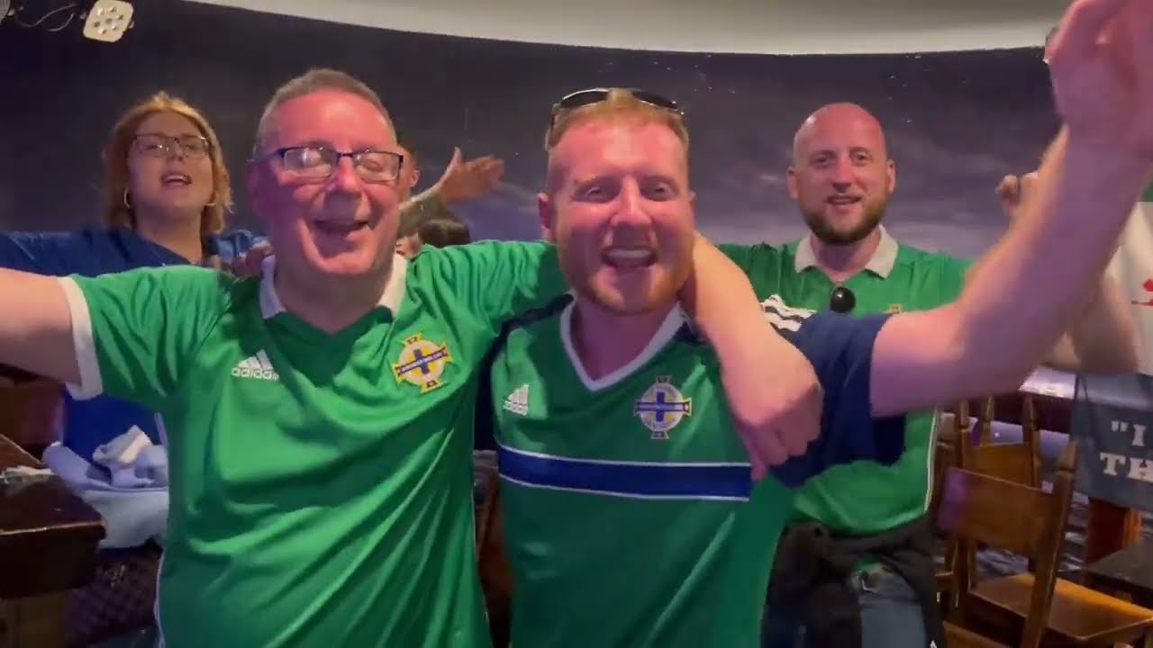 Ulster Boys away - Gawa at the Bounty Rimini - San Marino vs Northern Ireland 0 2 Highlights