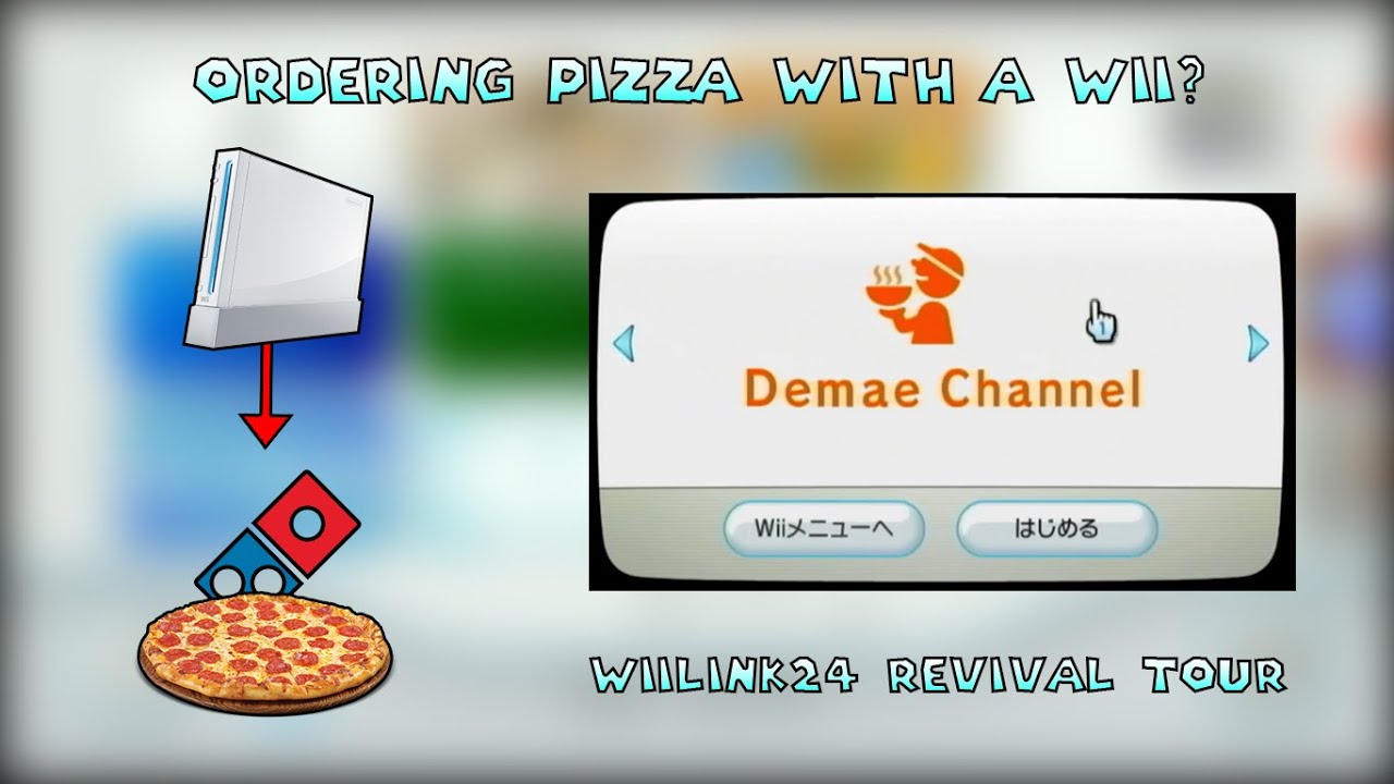 Ordering PIZZA With The Wii In 2023