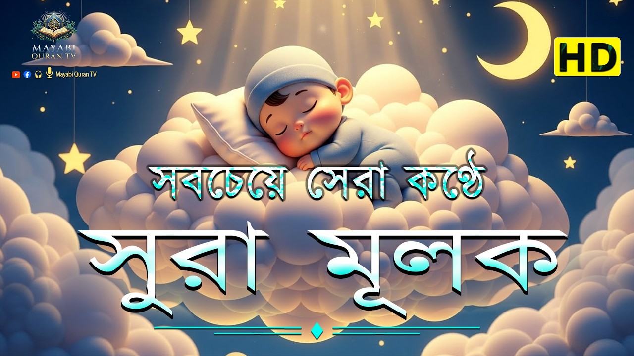 শান্তিময় ঘুমের জন্য শুনুন সূরা মূলক  | Surah Al Mulk by Alaa Aqel | সূরা আল মূলক তেলাওয়াত ।।