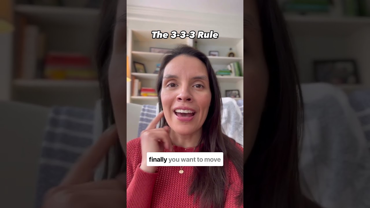 The #333 rule for #anxiety