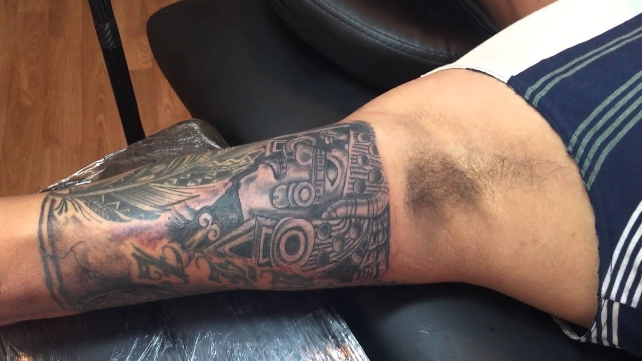 Marvink Tattoos- tatuaje azteca