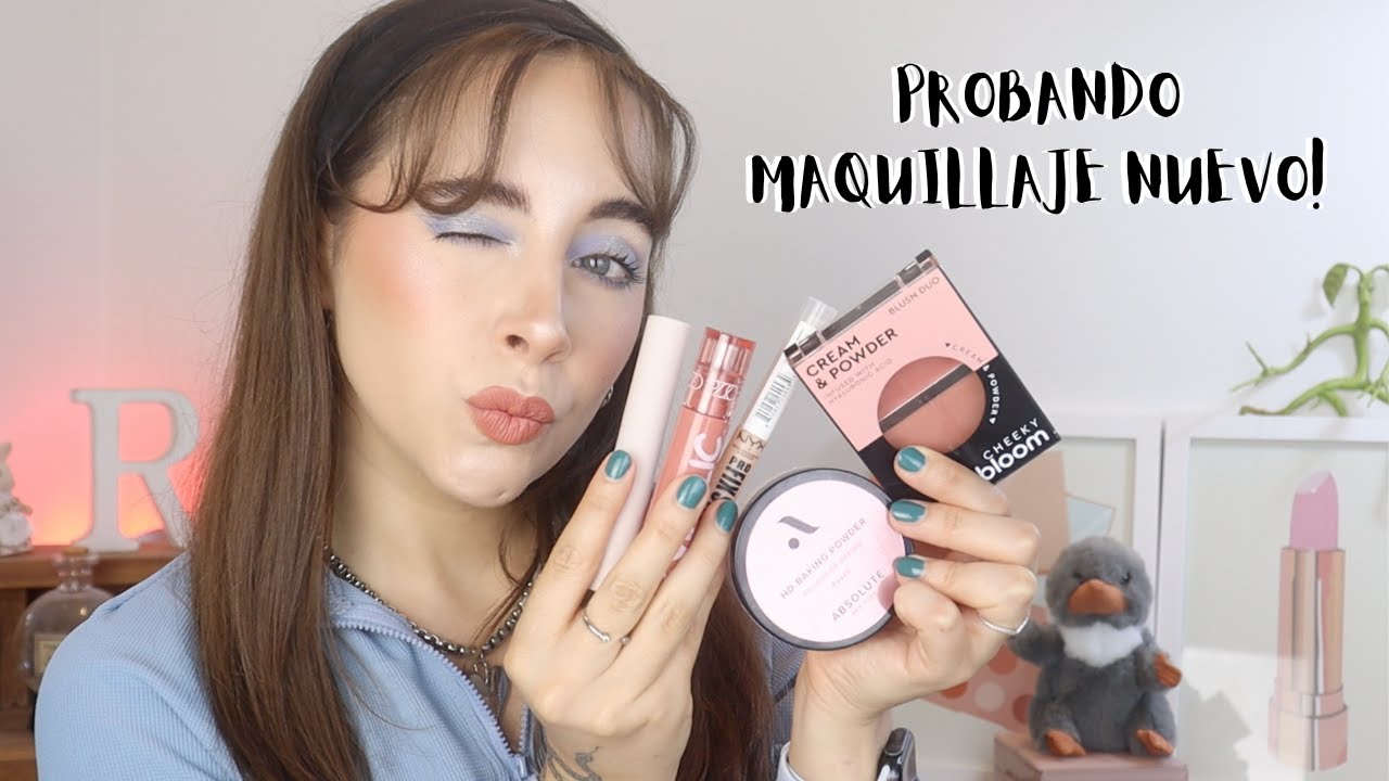 🫐PROBANDO MAKEUP NUEVO! 🫐ABSOLUT NY, PZZO, NYX, ABH 🫐- Ro Contardo