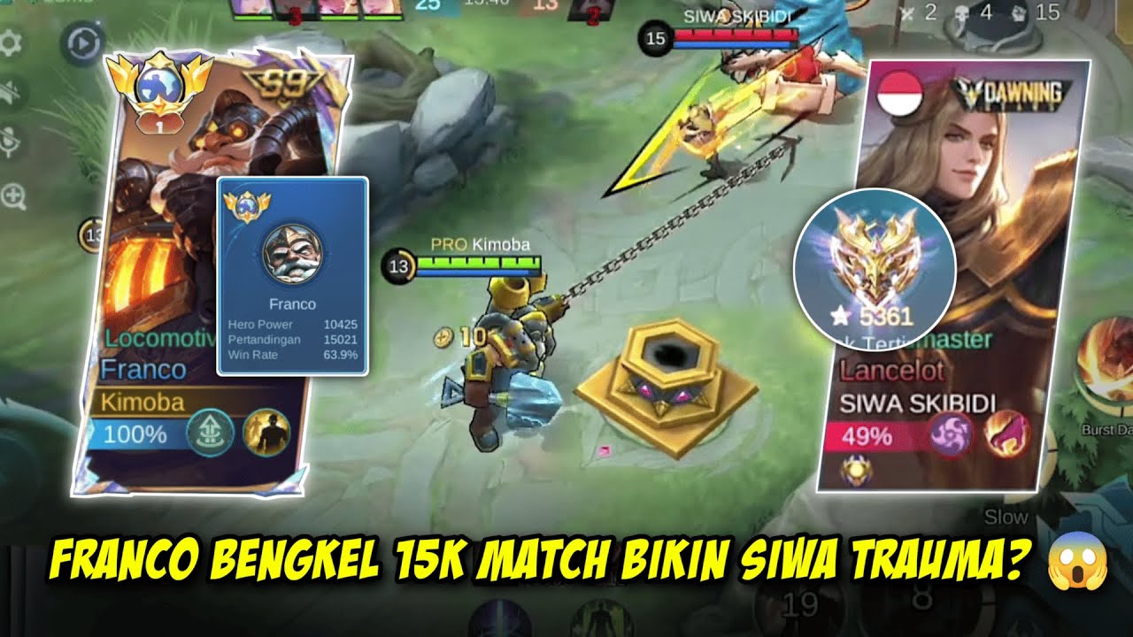 KETEMU RAJA AKHIR SIWA!! HIGH COMPE BUKAN MAEN LANGSUNG AUTO MONTAGE 5300+ STAR!!! - MLBB