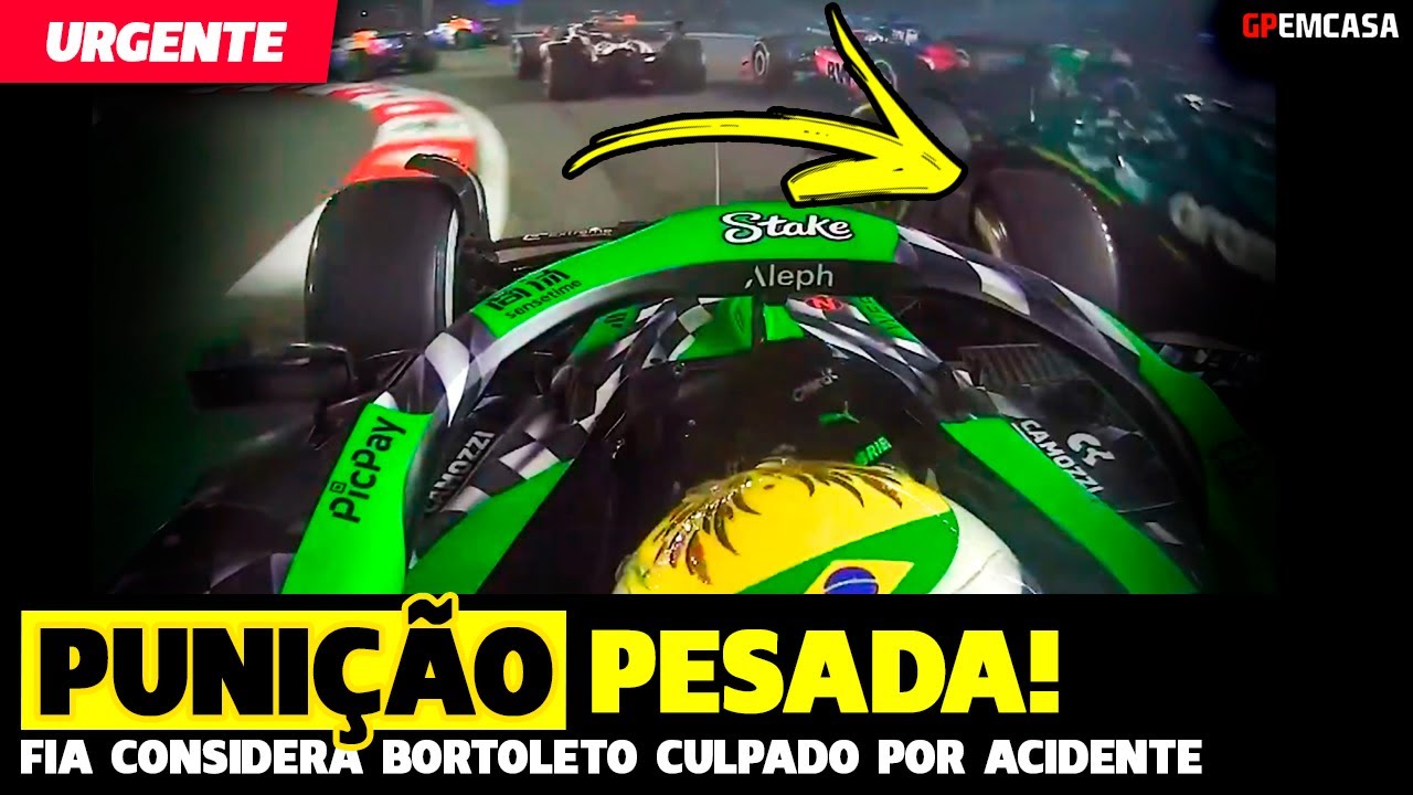 🚨URGENTE: BORTOLETO RECEBE PUNI&Ccedil;&Atilde;O PESADA POR 