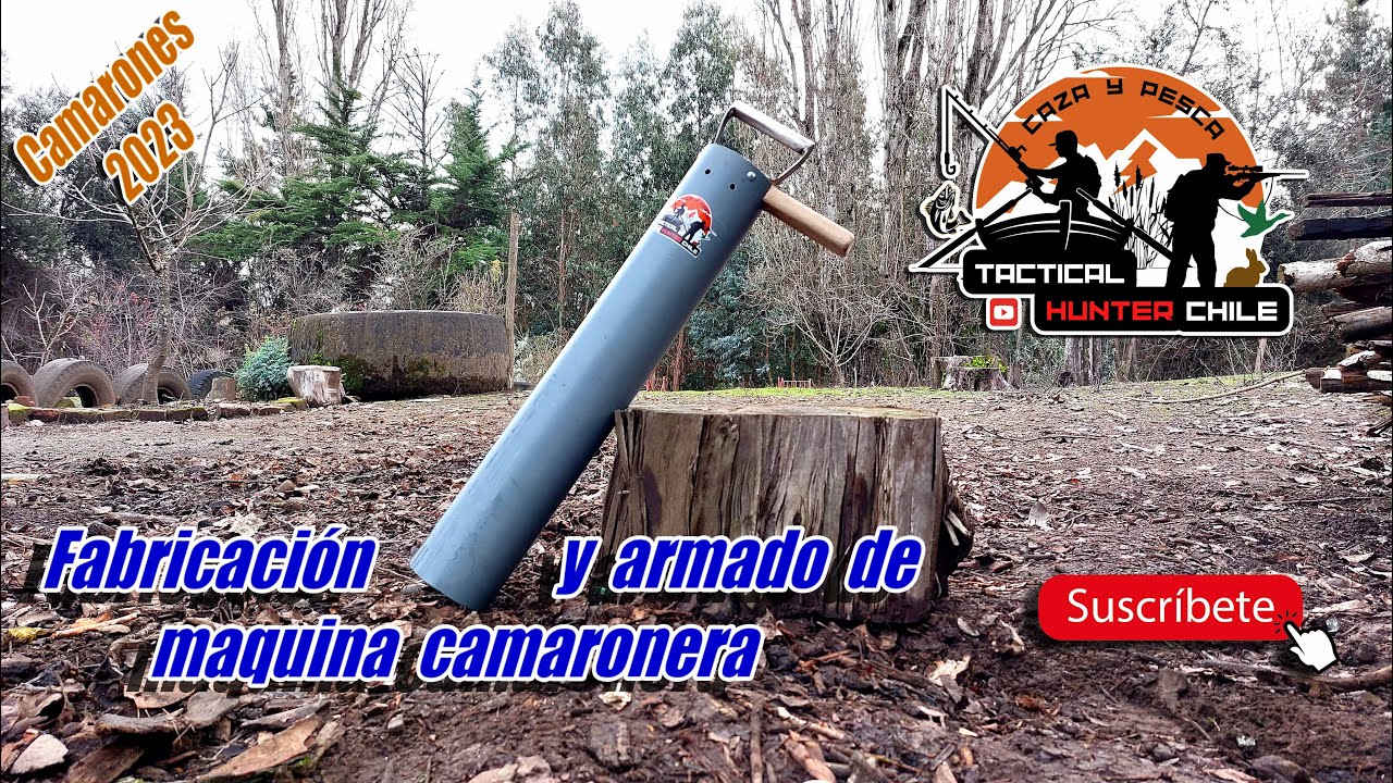 Componentes necesarios para el armado de máquina de sacar camarones | Prueba de funcionamiento