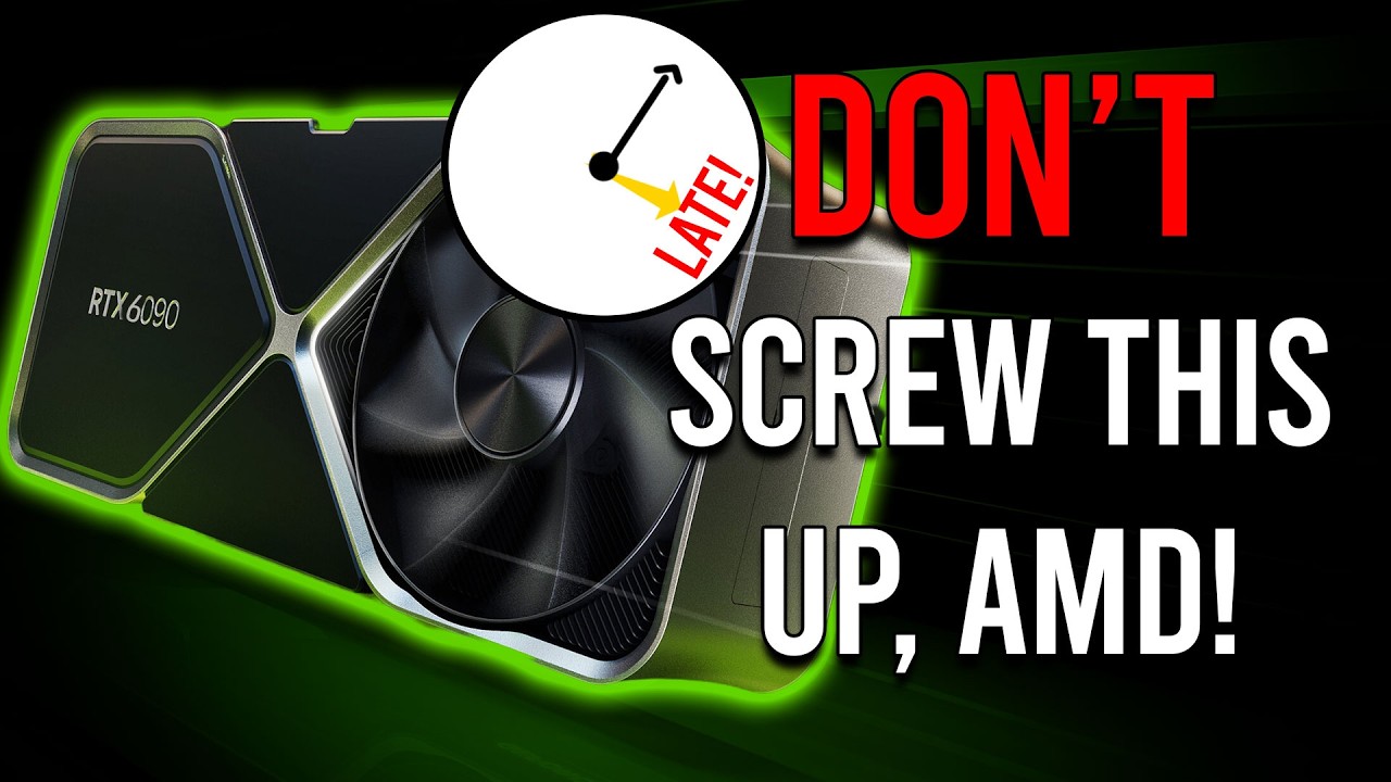Nvidia ЗАДЕРЖИВАЕТ RTX 60: что происходит с выходом и характеристиками RDNA 5?