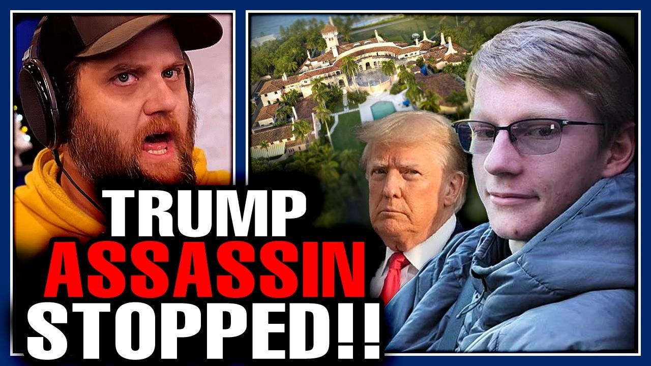 DONALD TRUMP ASSASSINATION ATTEMPT JUST STOPPED! MAN STORMS MAR-A-LAGO ARMED & WITH GAS CANS!
