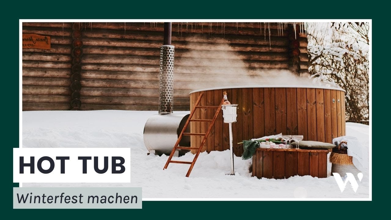 Hot Tub winterfest machen | Welvaere Deutschland