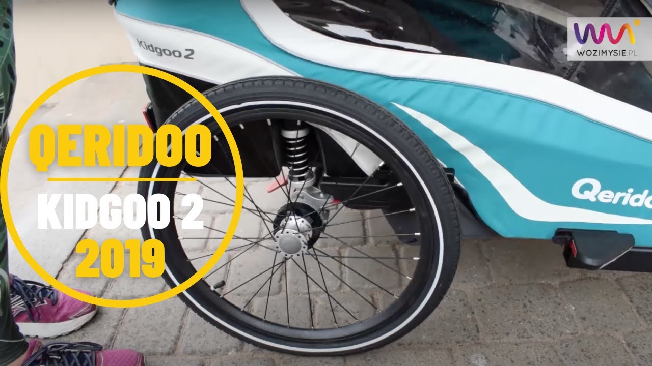 Przyczepka rowerowa Qeridoo Kidgoo 2 2019