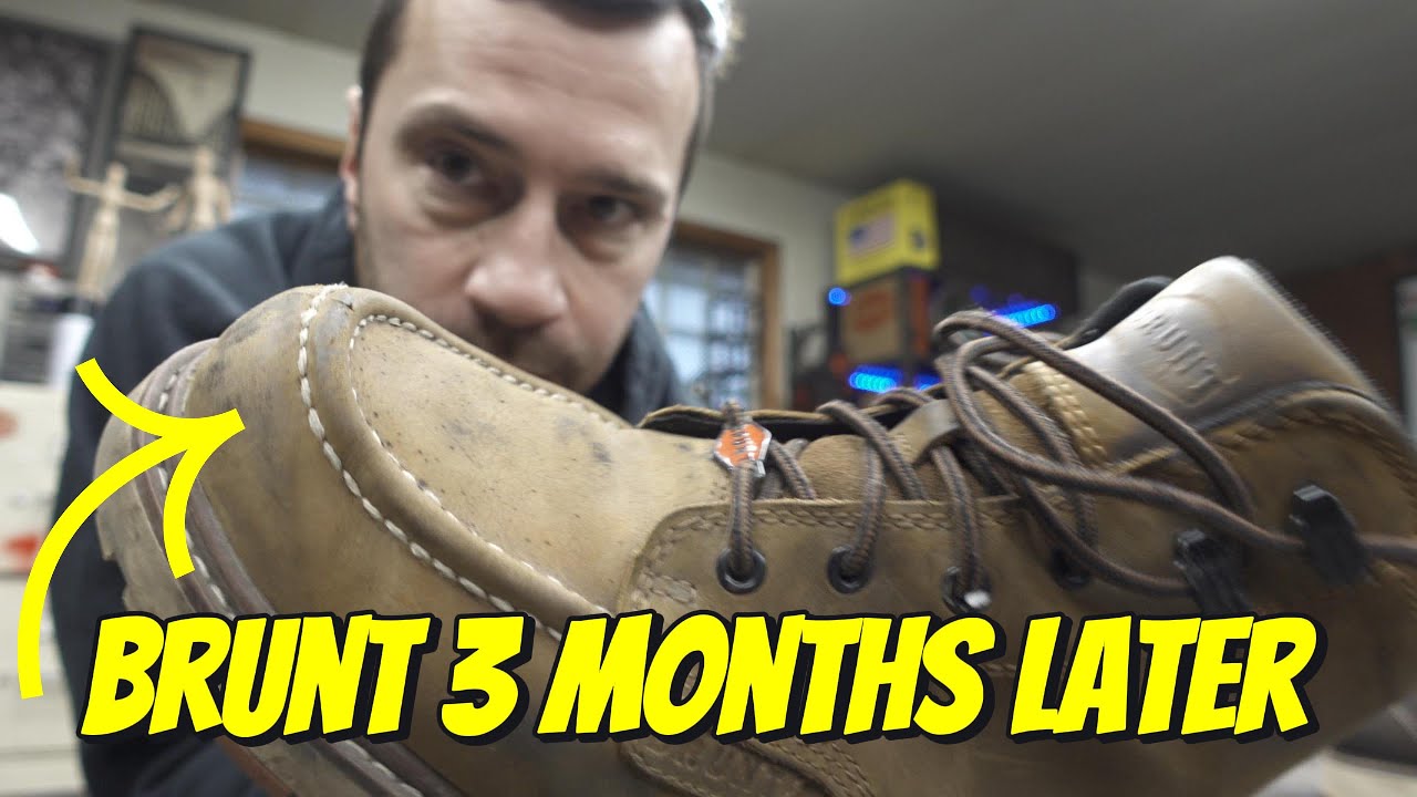 Brunt Boots 3 Month Review