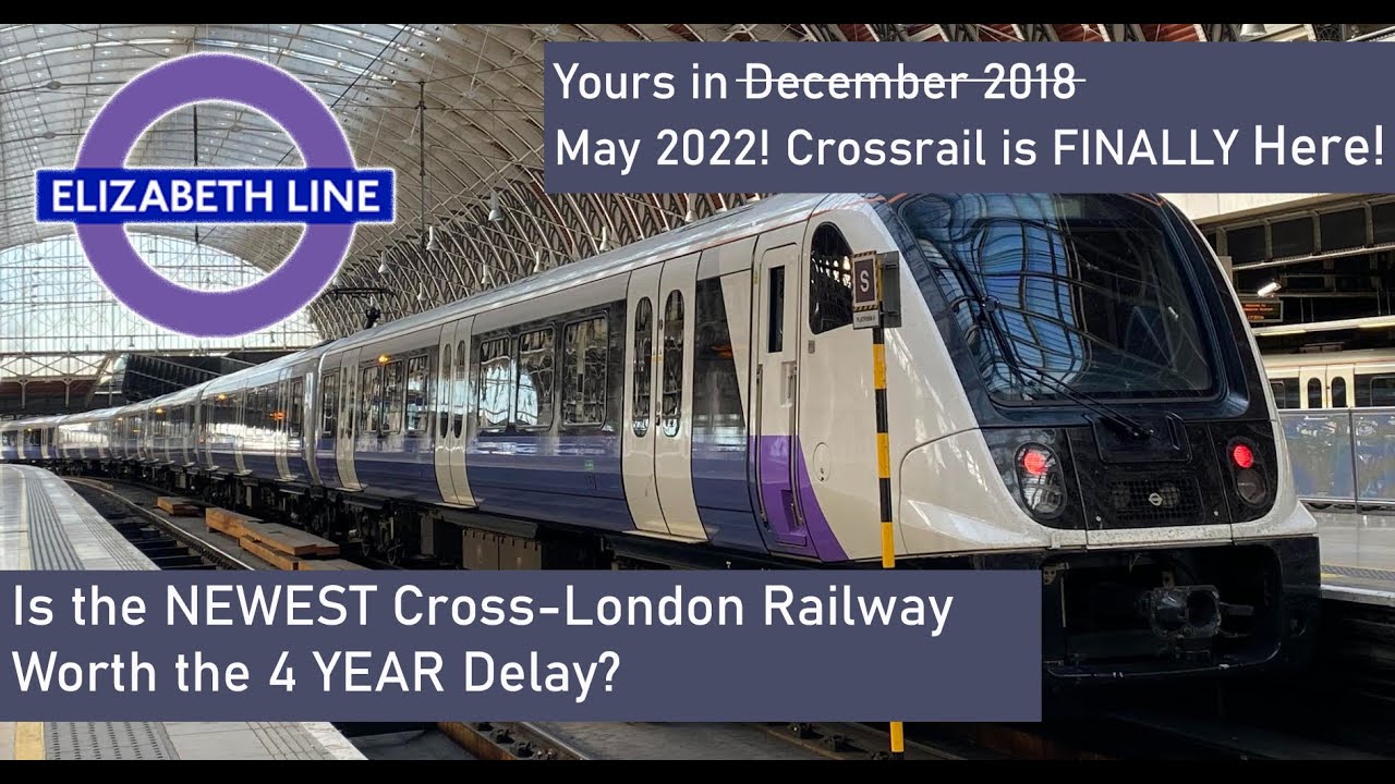 London’s NEWEST RAILWAY is Finally Here! Elizabeth Line (Crossrail) Review - Inaugural Service