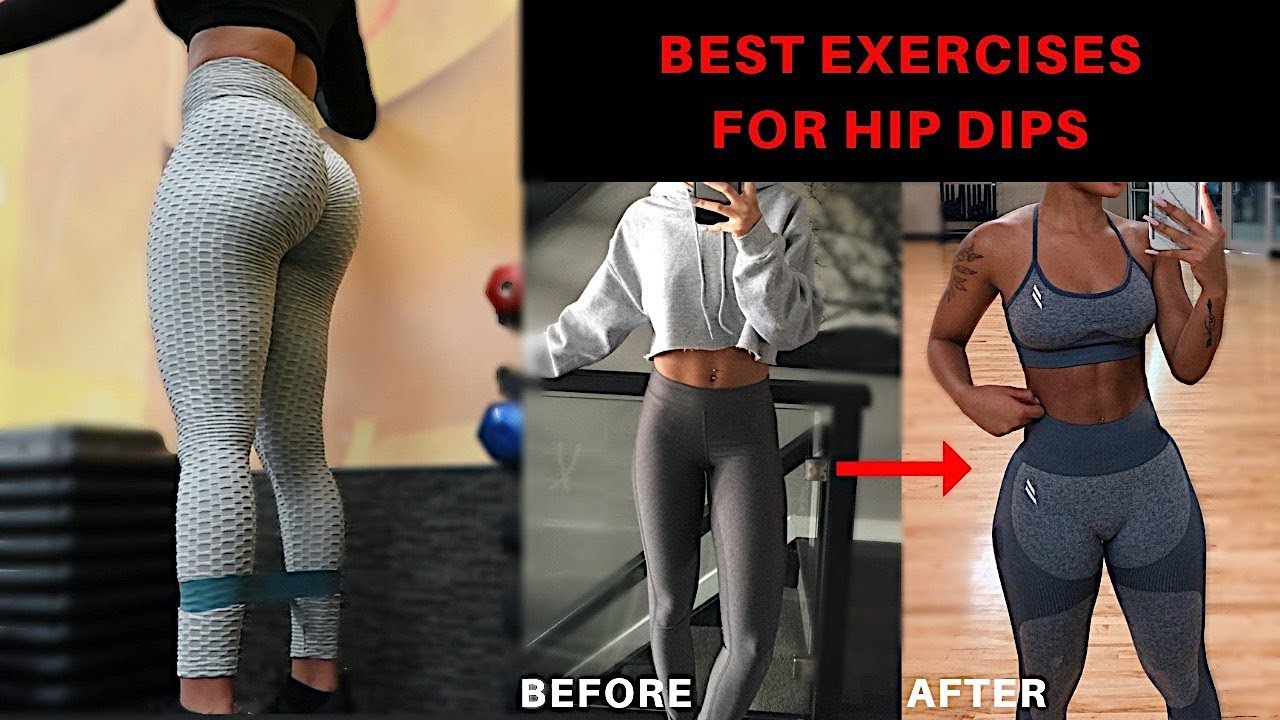 BEST EXERCISES TO REDUCE & MINIMIZE HIP DIPS