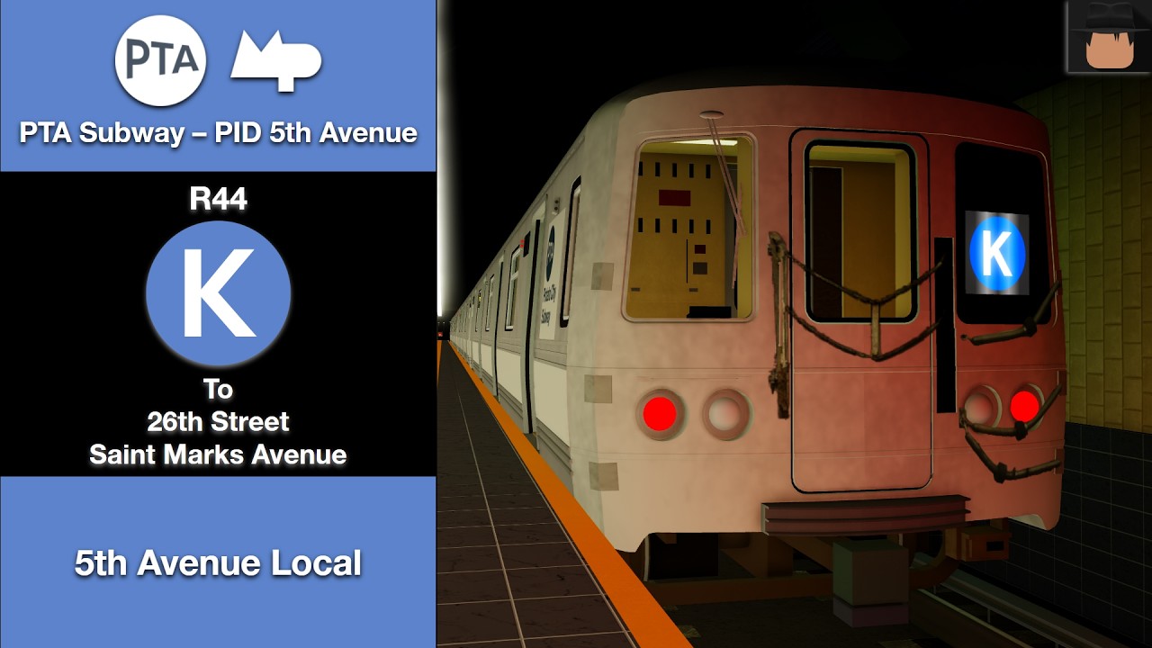 PTA Subway | R44 (K) Local Train Drive | Union Turnpike → 26th Street-Saint Marks Avenue