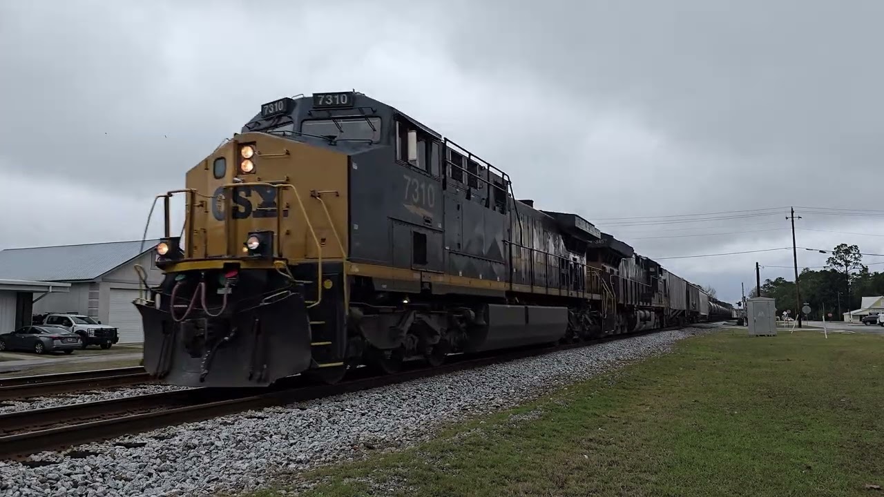Afternoon/evening Railfanning at Folkston Railfan Park in Folkston, GA 12/8/25