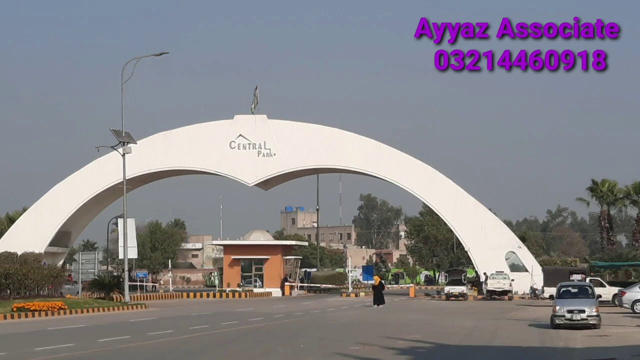 2 kanal plots in B block Central Park visit