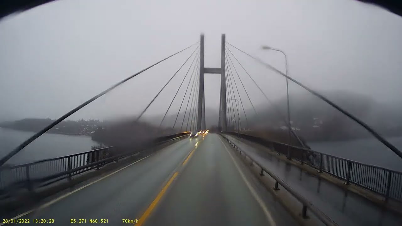 from Knarvik to Eikelandsosen