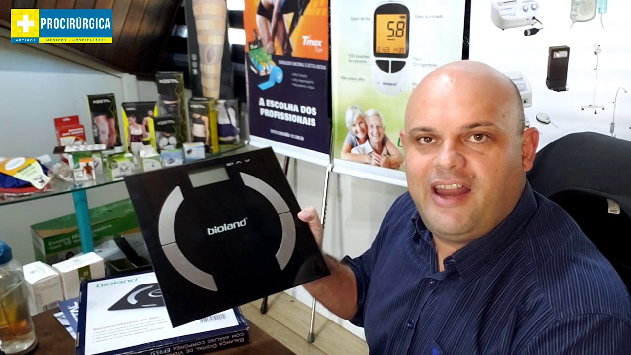 Balan&ccedil;a Digital Bioimped&acirc;ncia 180 kilos EF915 Bioland 🔝🔝🔝