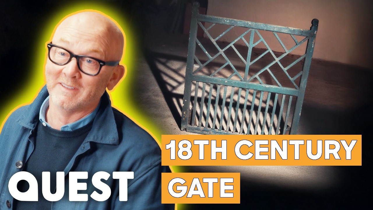 Drew Buys RARE 18th Century Chinese-Chippendale Style Gate | Salvage Hunters