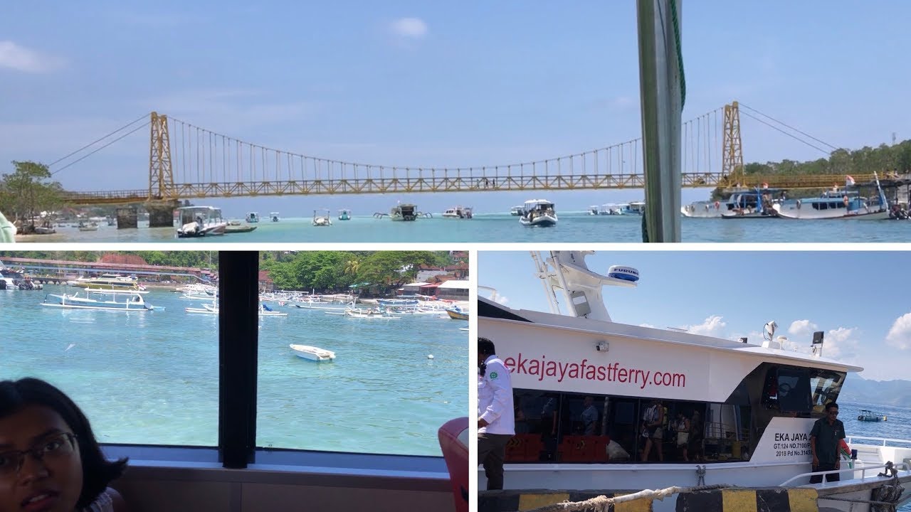 স্মরনীয় সমুদ্রযাত্রা /EKAJAYA FAST BOAT- Best way to travel from Gili T to Nusa Lembongan, Ep 9