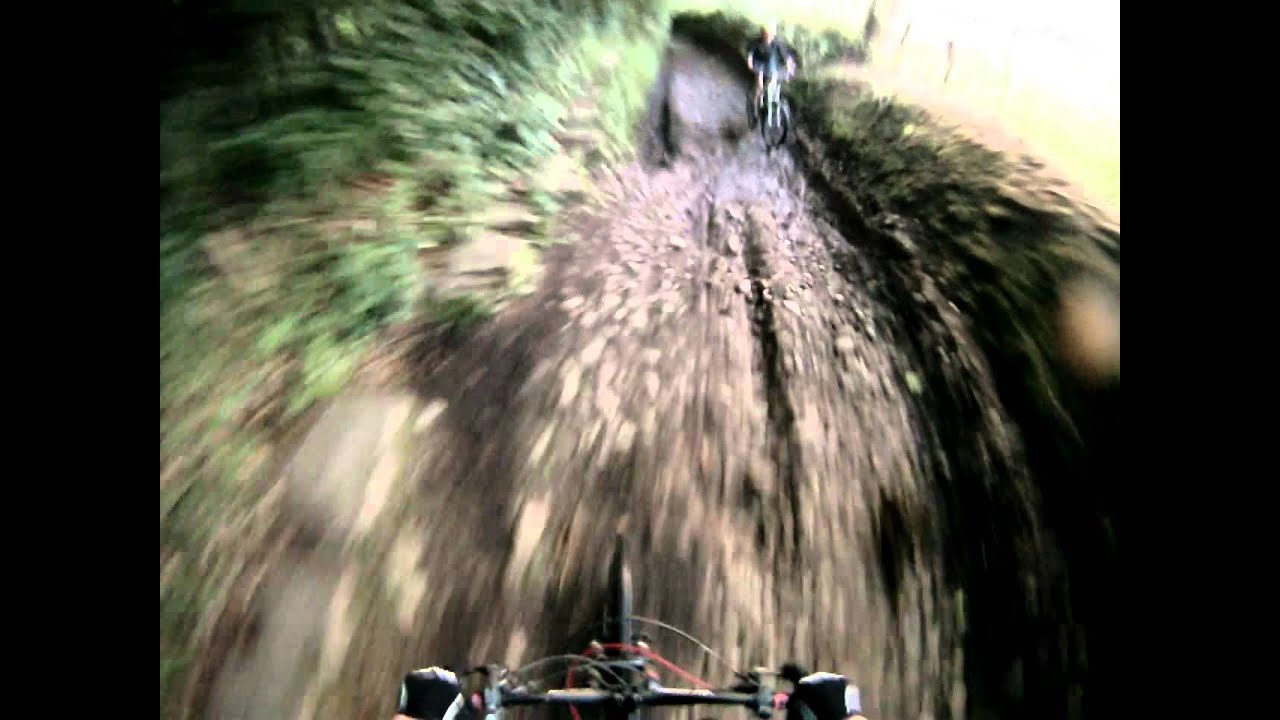 Roman lakes campsite downhill