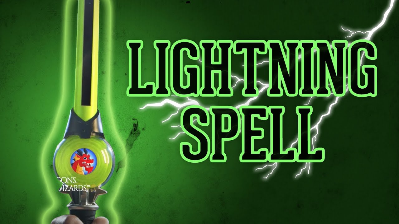 Lightning Spell &ndash; Wizards | Of Dragons, Fairies & Wizards