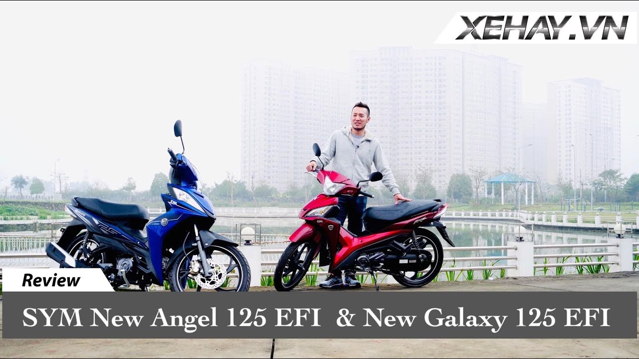 Tầm giá 25 triệu: SYM New Angel 125 EFI  & New Galaxy 125 EFI có gì đặc biệt |XEHAY.VN|